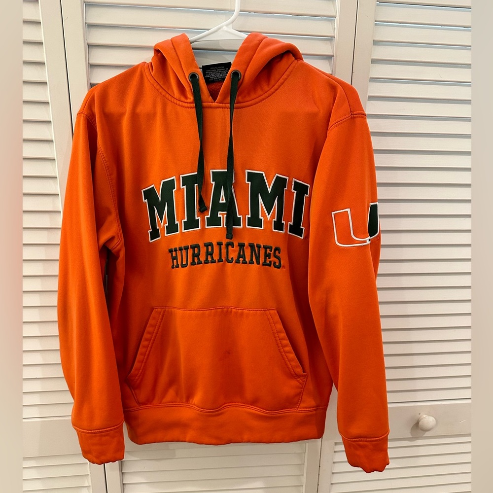 University of Miami Hoodie Sweatshirt